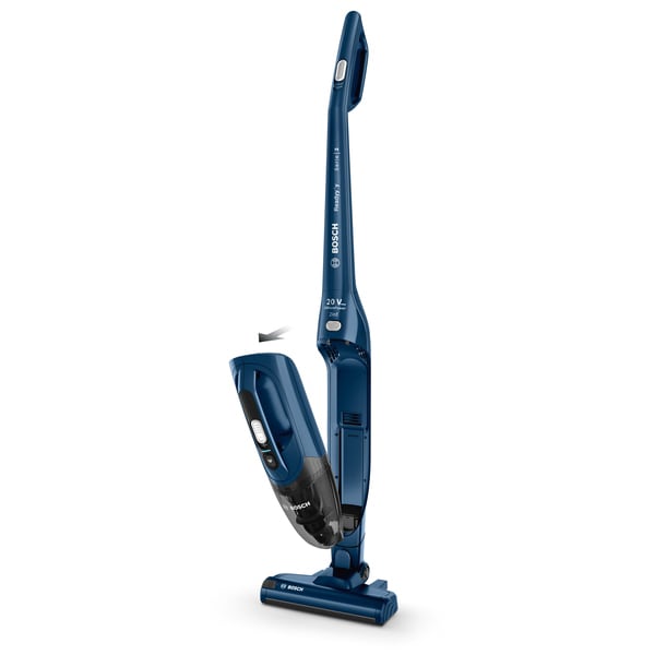 Aspirator vertical BOSCH Readyy'y 20Vmax BCHF2MX20, 0.4l, 18V, autonomie max 44 min, EasyClean, albastru