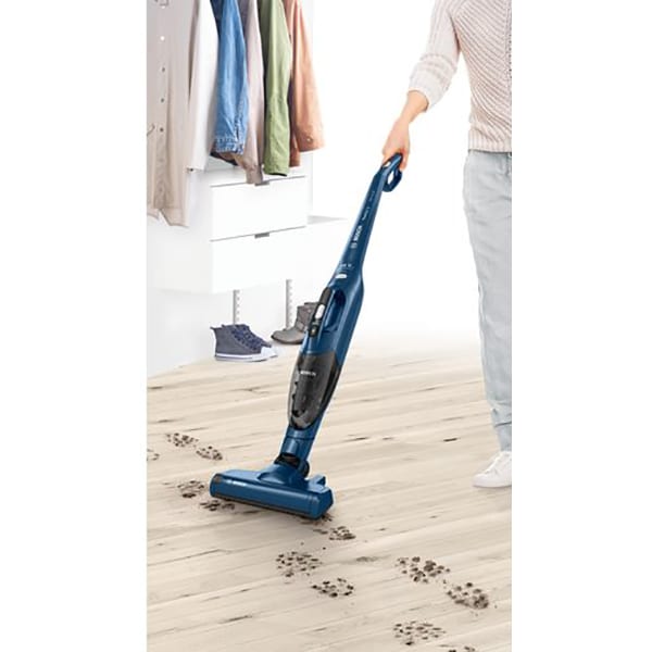 Aspirator vertical BOSCH Readyy'y 20Vmax BCHF2MX20, 0.4l, 18V, autonomie max 44 min, EasyClean, albastru