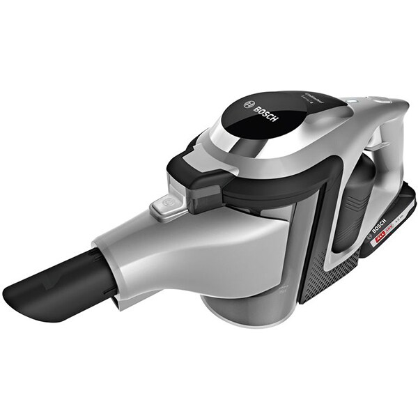 Aspirator vertical BOSCH Unlimited BCS812KA2, 0.4l, 18V, autonomie max 35 min, Power for ALL, gri inchis-negru