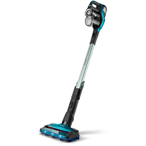 Aspirator vertical PHILIPS SpeedPro Max Aqua 3in1 FC6904/01, 0.6l, 25.2V, autonomie max 75 min, AquaBoost, turcoaz-negru