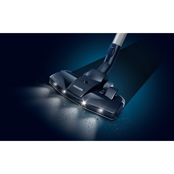 Aspirator cu sac PHILIPS Performer Silent seria 7000 FC8787/09, 4l, 750W, 70dB, albastru-negru