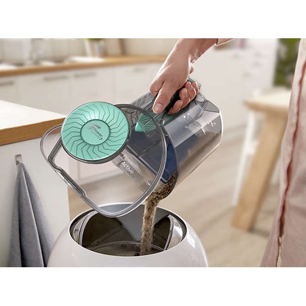 Aspirator fara sac PHILIPS PowerPro Active FC9556/09, 1.5l, 650W, 71dB, albastru-negru 