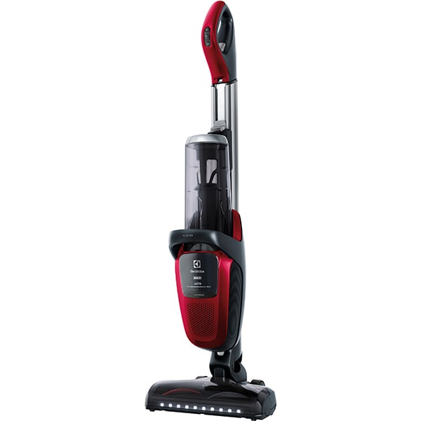 Aspirator vertical ELECTROLUX Pure F9 PF91-ANIMA, 0.7l, 36V, autonomie max 60 min, rosu-negru