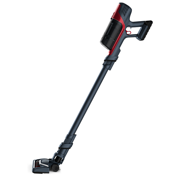 Aspirator vertical ROWENTA X-Pert 6.60 Animal Care RH6878WO, 0.55l, 18V, autonomie max 45 min, albastru inchis-rosu