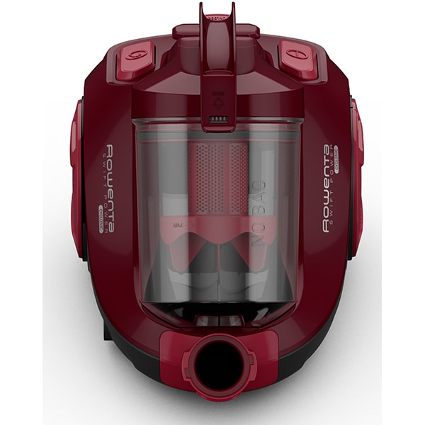 Aspirator fara sac ROWENTA Swift Power Cyclonic RO2933EA, 1.2l, 750W, 77dB, visiniu-negru 