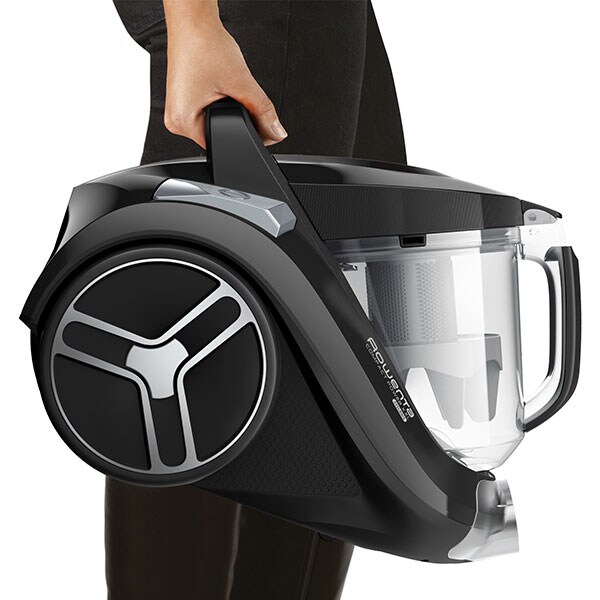 Aspirator fara sac ROWENTA Compact Power XXL RO4825EA, 2.5l, 550W, 75dB, negru-argintiu