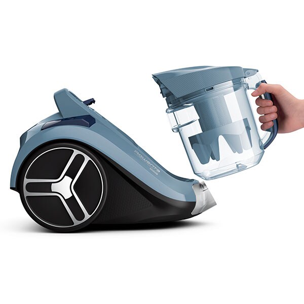 Aspirator fara sac ROWENTA Compact Power XXL RO4871EA, 2.5l, 550W, 75dB, albastru-negru