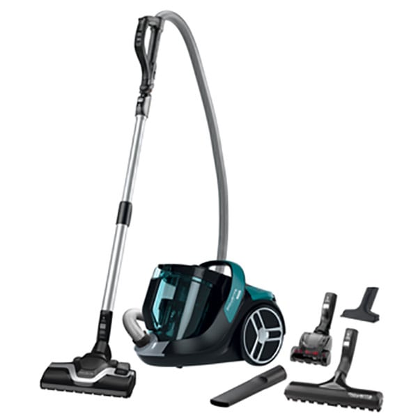 Aspirator fara sac ROWENTA X-Trem Power Cyclonic Facelift RO7262EA, 2.5l, 550W, 76dB, verde-negru 