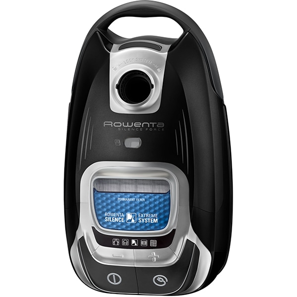 Aspirator cu sac ROWENTA Silence Force Facelift RO7485EA, 4.5l, 400W, 66dB, negru-albastru