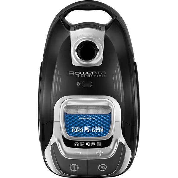 Aspirator cu sac ROWENTA Silence Force Facelift RO7485EA, 4.5l, 400W, 66dB, negru-albastru