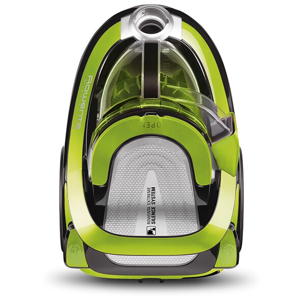 Aspirator fara sac ROWENTA Silence Force RO7612EA, 2.5l, 550W, 67dB, verde-negru 