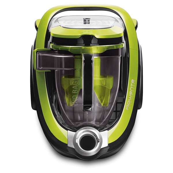 Aspirator fara sac ROWENTA Silence Force RO7612EA, 2.5l, 550W, 67dB, verde-negru 