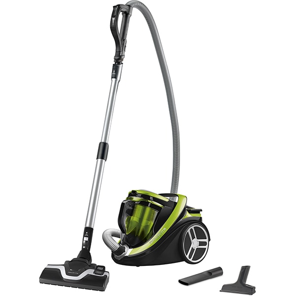 Aspirator fara sac ROWENTA Silence Force RO7612EA, 2.5l, 550W, 67dB, verde-negru 
