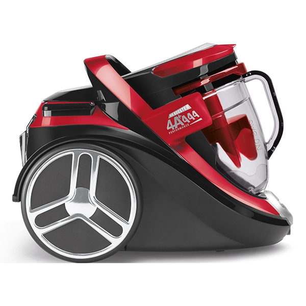 Aspirator fara sac ROWENTA Silence Force Cyclonic RO7643EA, 2.5l, 550W, 67db, rosu-negru