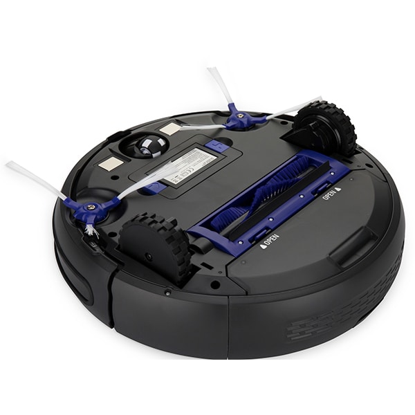 Aspirator robot ROWENTA Smart Force Essential RR6925WH, 0.25l, autonomie max 150 min, Wi-Fi, 3 functii curatae, negru