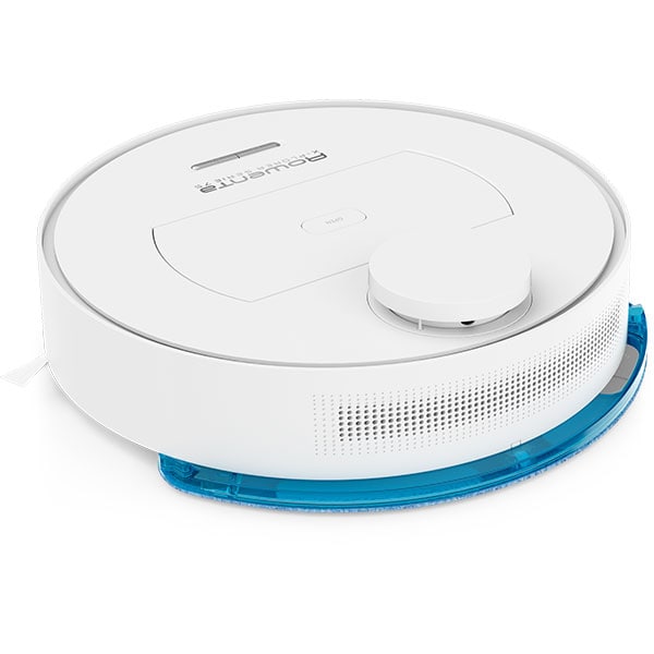 Aspirator robot ROWENTA X-Plorer Serie 75 Total Care RR7687WH, 0.4l, 14.4V, autonomie max 150 min, Navigatie laser, functie mop, alb