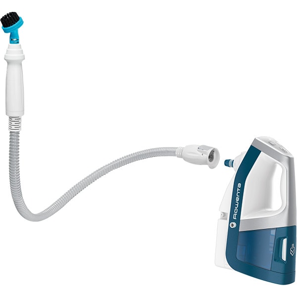 Aspirator vertical cu abur ROWENTA Clean&Steam Multi RY8561WH, 0.5l, 1700W, tehnologie ciclonica, alb-albastru