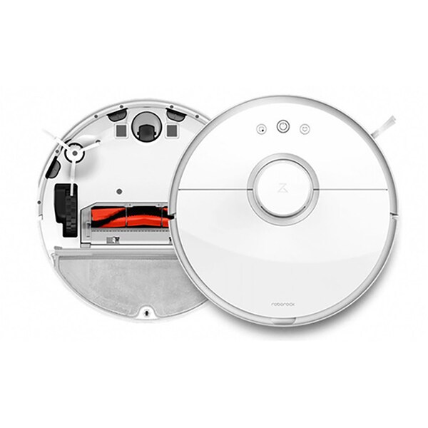 Aspirator robot ROBOROCK 2 S50, 0.42l, 14.4V, autonomie max 180 min, Wi-Fi, Sistem Bionic, alb 