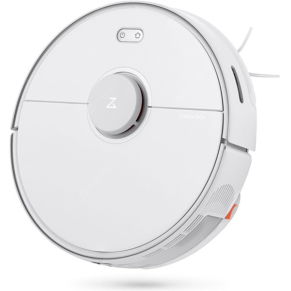 Aspirator robot ROBOROCK Cleaner S5 Max, 0.46l, 14.4V, autonomie max 190 min, Wi-Fi, Navigare Lidar, functie mop, alb 