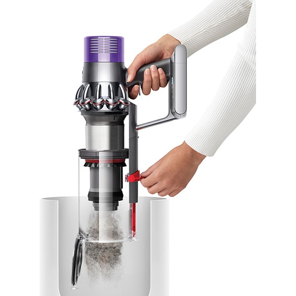 Aspirator vertical DYSON V10 Absolute, 0.76l, autonomie max 60 min, Point&Shoot, portocaliu-argintiu 