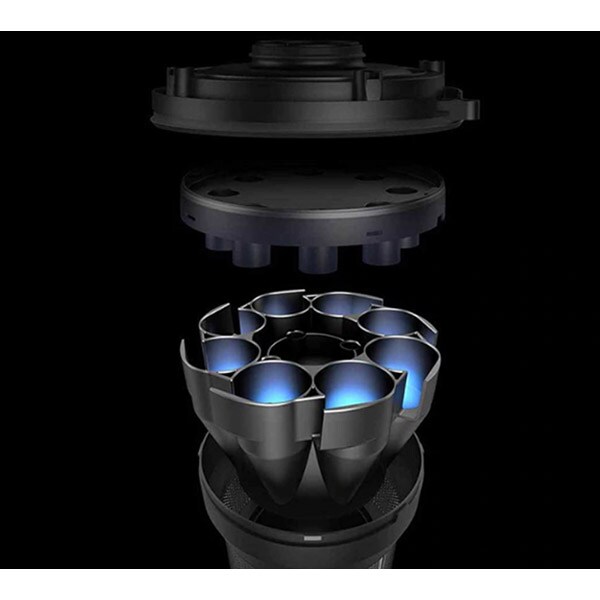 Aspirator vertical XIAOMI Dreame V9 Pro, 0.3l, 18V, autonomie max 60 min, iluminare LED, alb-argintiu