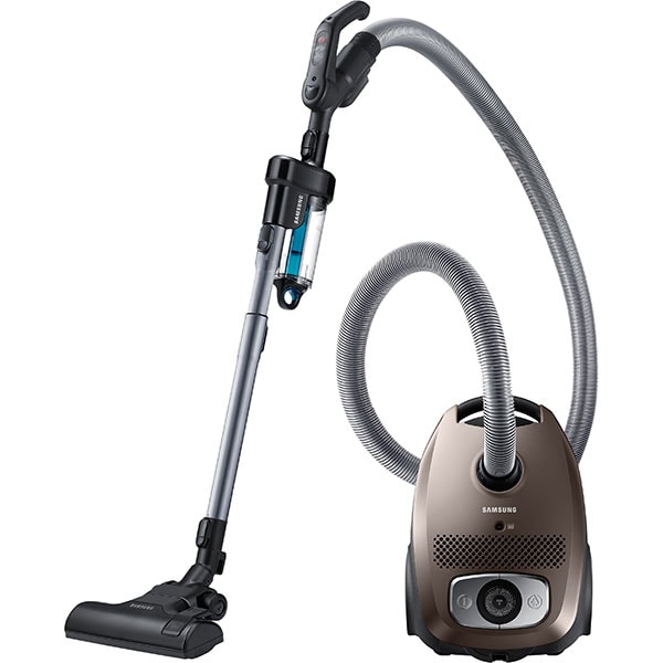 Aspirator cu sac SAMSUNG Pet Care VC079HNJGGD/OL, 3l, 750W, 76dB, maro-negru