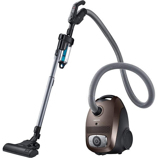 Aspirator cu sac SAMSUNG Pet Care VC079HNJGGD/OL, 3l, 750W, 76dB, maro-negru
