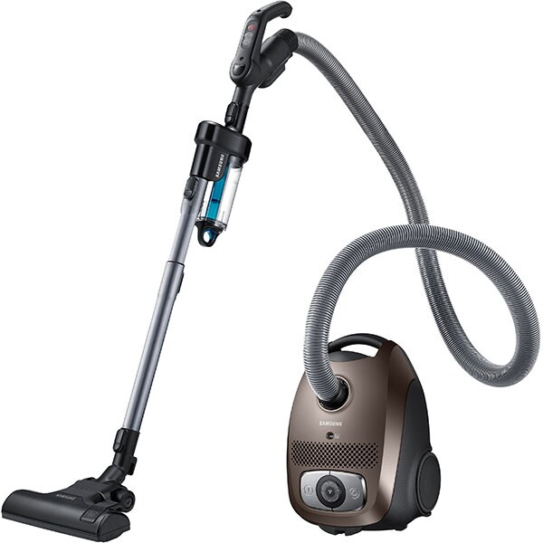 Aspirator cu sac SAMSUNG Pet Care VC079HNJGGD/OL, 3l, 750W, 76dB, maro-negru