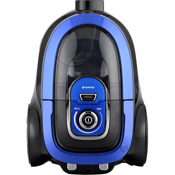 Aspirator fara sac VORTEX VO4508, 2l, 750W, 75dB, albastru-negru