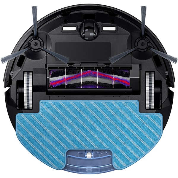 Aspirator robot SAMSUNG VR05R5050WK/OL, 0.2l, autonomie max 150 min, Wi-Fi, Smart Sensing, functie mop, negru 