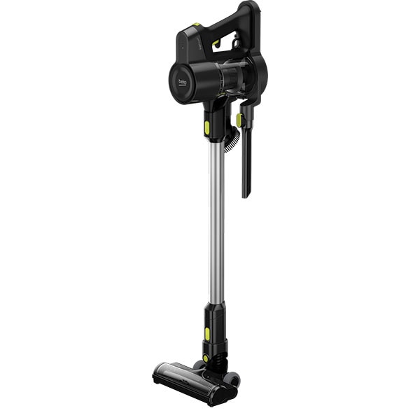 Aspirator vertical BEKO ErgoClean VRT51225VB, 0.55l, 25.2V, autonomie max 45 min, PerformCyclone, negru-argintiu