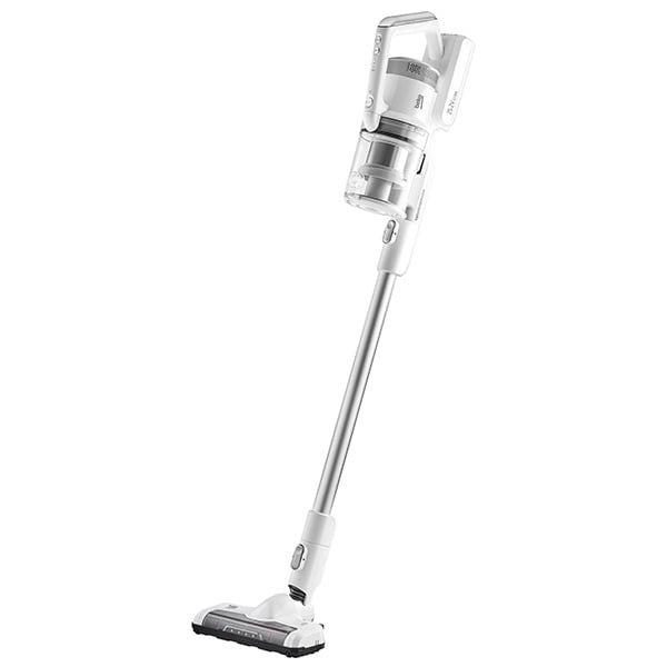 Aspirator vertical BEKO 3 in 1 VRT71025VW, 0.7l, 25.2V, autonomie max 45 min, Clean Aqua Power, alb-gri