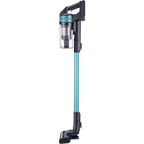Aspirator vertical SAMSUNG Jet 60 Turbo VS15A6031R1/GE, 0.8l, 21.6V, autonomie max 40 min, albastru-negru