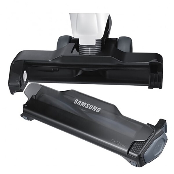 Aspirator vertical SAMSUNG VS60K6050KW/GE, 0.25l, 21.6V, autonomie max 30 min, EZClean, alb-negru
