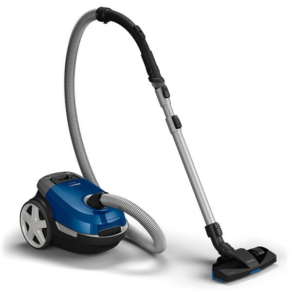 Aspirator cu sac PHILIPS Series 3000 XD3110/09, 3l, 650W, 79 dB, albastru-negru