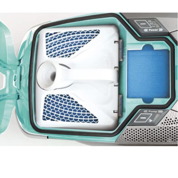 Aspirator cu filtrare prin apa THOMAS X10 Multiclean 788577, 2.6l, 1700W, verde-alb