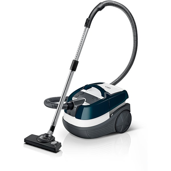 Aspirator cu spalare BOSCH AquaWash&Clean BWD41720, 5l, 1700W, alb-turcoaz