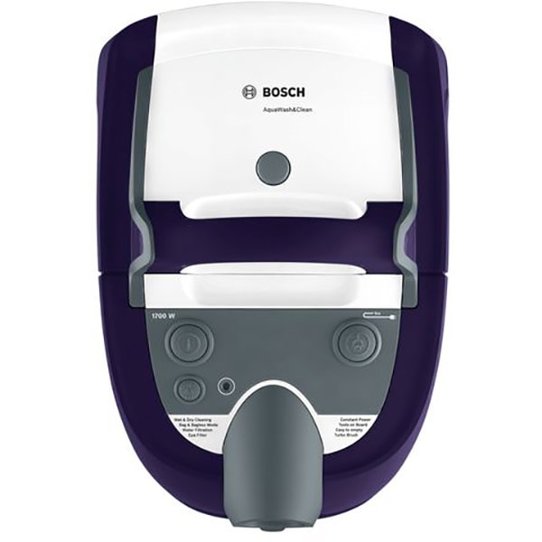 Aspirator cu spalare BOSCH BWD41740, 5l, 1700W, alb-mov