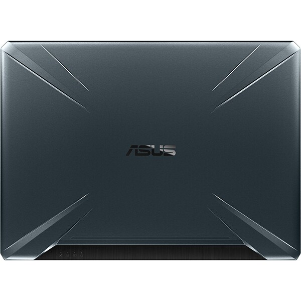 Laptop Gaming ASUS TUF FX505GT-HN098, Intel Core i5-9300H pana la 4.1GHz, 15.6" Full HD, 8GB, SSD 256GB + HDD 1TB, NVIDIAGeForceGTX1650 4GB, Free DOS, Stealth Black