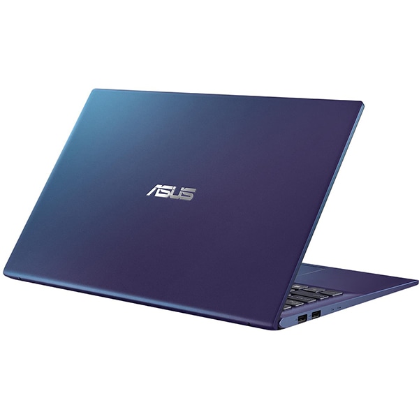 Laptop ASUS VivoBook 15 X512FJ-EJ526 Intel Core i5-10210U pana la 4.2GHz, 15.6" Full HD, 8GB, SSD 512GB, NVIDIA GeForce MX230 2GB, Free Dos, Peacock Blue