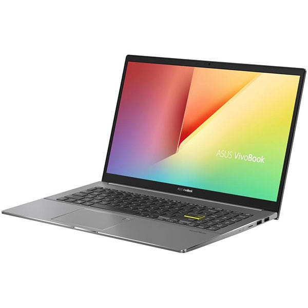 Laptop ASUS VivoBook S15 S533EA-BN102, Intel Core i5-1135G7 pana la 4.2GHz, 15.6" Full HD, 8GB, SSD 512GB, Intel Iris Xe Graphics, Free Dos, negru