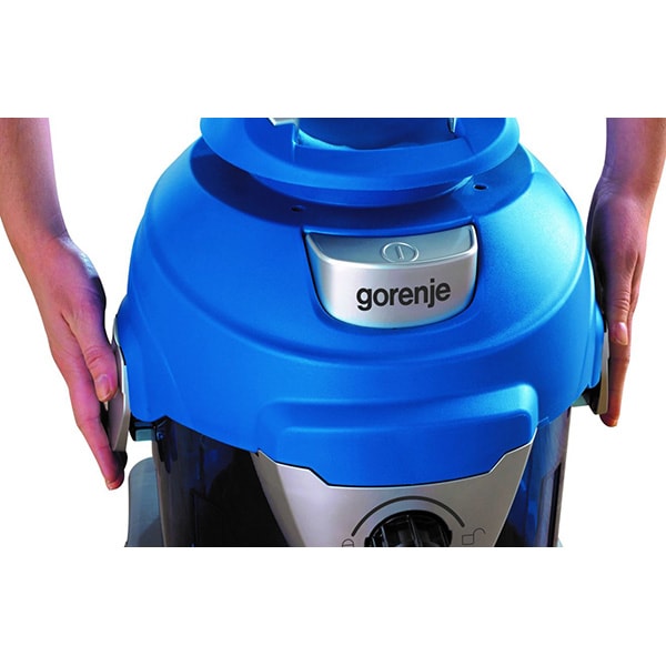Aspirator wet&dry GORENJE SC1601BUWD, 10l, 1600W, 78dB, albastru-negru