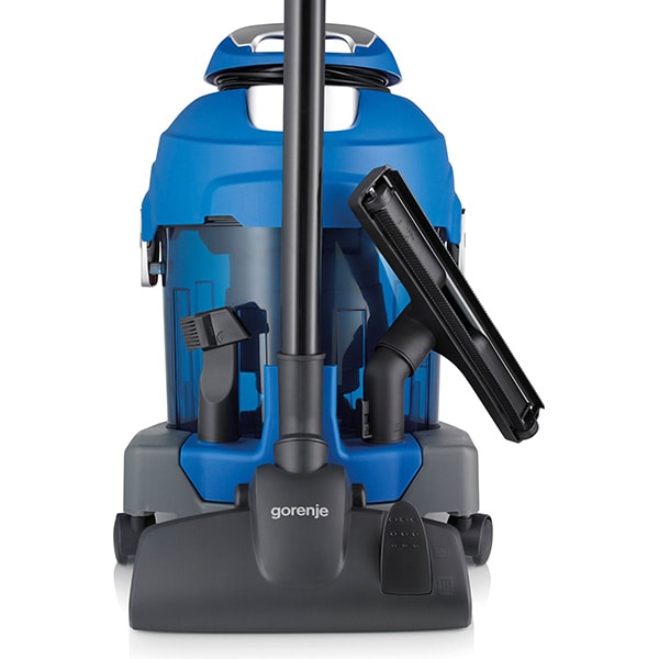 Aspirator wet&dry GORENJE SC1601BUWD, 10l, 1600W, 78dB, albastru-negru
