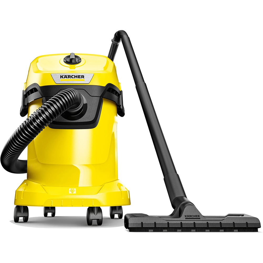 Aspirator cu sac KARCHER WD 3 V-17/4/20, 17l, 1000W, 75dB, galben-negru