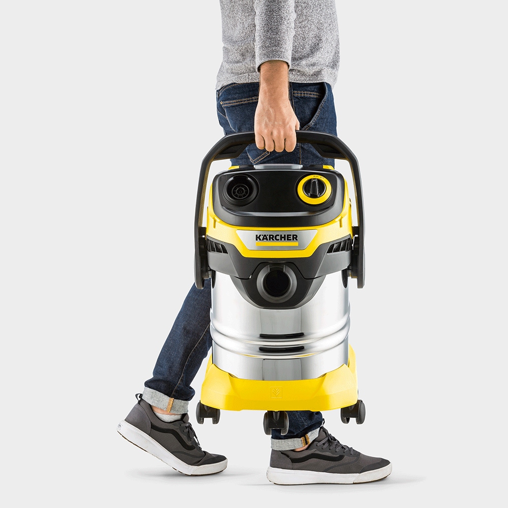 Aspirator fara sac KARCHER WD 5 S V-25/5/22, 25l, 1000W, 71dB, galben