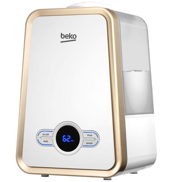 Umidificator BEKO ATH7120, 3l, Ionizare, Ultrasunete, alb-auriu