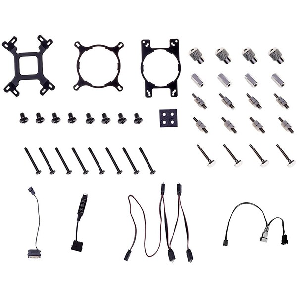 Cooler procesor cu racire lichida ID-COOLING Auraflow X 240, 2x120mm, AURAFLOW-X-240