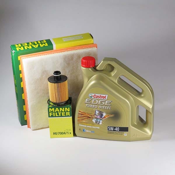 Kit schimb ulei CASTROL Edge Tubo Diesel 5W40, Opel Astra J 1.3 CDTI, 95CP, 2009-Prezent