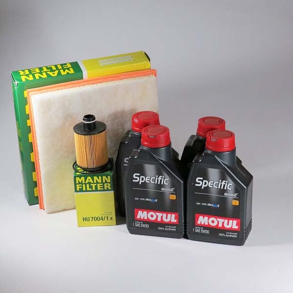 Kit schimb ulei MOTUL Specific Dexos 2 5W30, Opel Astra J 1.3 CDTI, 95CP, 2009-Prezent