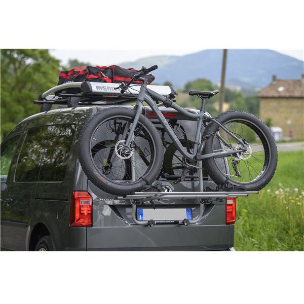 Suport biciclete MENABO Shadow pt VW Caddy, Prindere pe haion, 3 biciclete